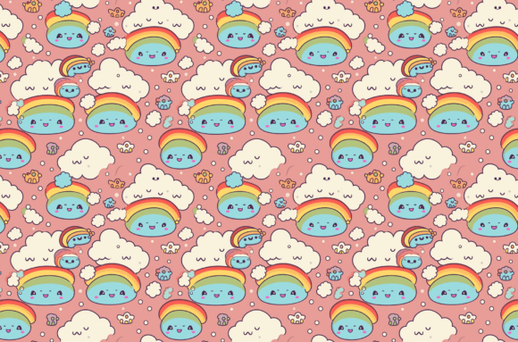 Download Retro Rainbow Pattern Colorful Patterns - Colorful patterns Collection