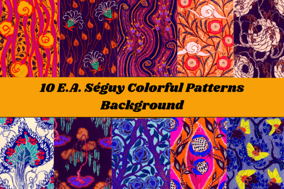 Download 10 E.a. Séguy Colorful Patterns - Colorful patterns Collection
