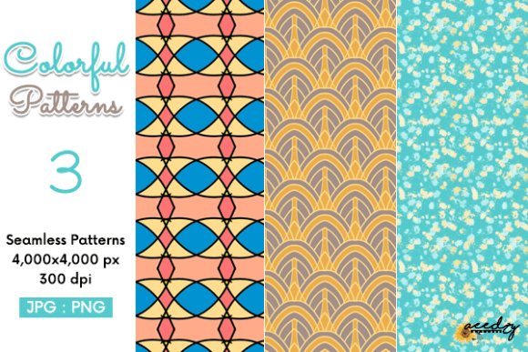 Download Colorful Patterns Set - Colorful patterns Collection